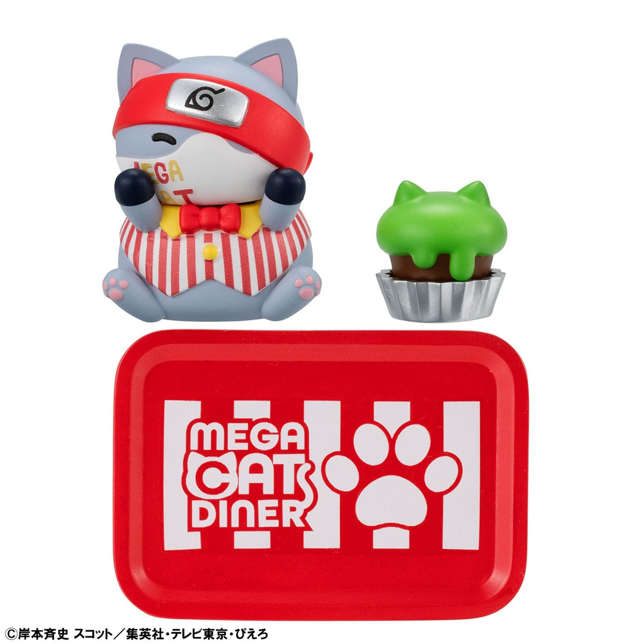 Produktbild Naruto Shippuden Mega Cat Project Nyaruto! Sammelfiguren Mega Cat Diner 3 cm Sortiment (6)