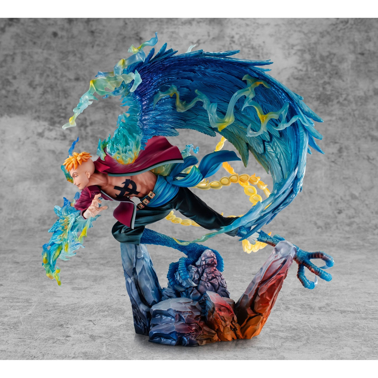 Produktbild One Piece P.O.P MAS Maximum PVC Statue Marco the Phoenix Leader of 1st group of Whitebeard Pirates 32 cm