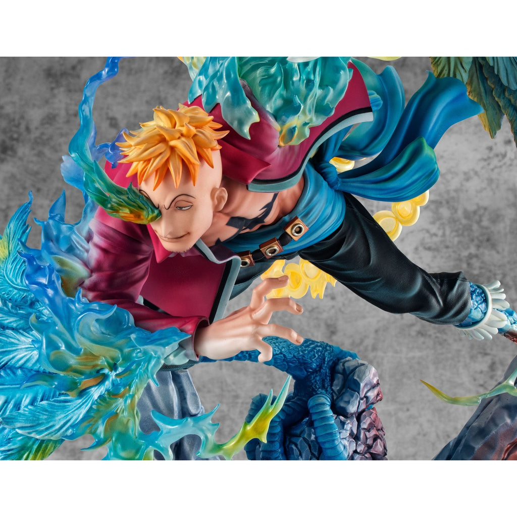Produktbild One Piece P.O.P MAS Maximum PVC Statue Marco the Phoenix Leader of 1st group of Whitebeard Pirates 32 cm