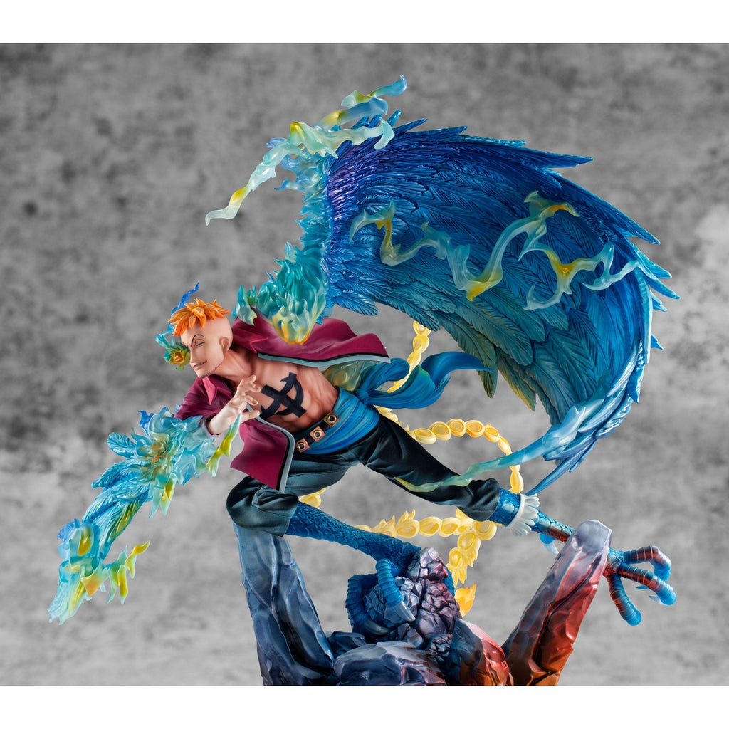 Produktbild One Piece P.O.P MAS Maximum PVC Statue Marco the Phoenix Leader of 1st group of Whitebeard Pirates 32 cm