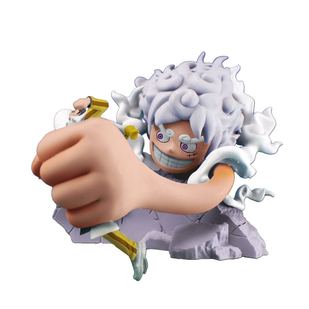 Produktbild One Piece Petitrama PVC Mini-Statue Logbox Re Birth Egghead Set 9 cm