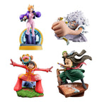 Produktbild One Piece Petitrama PVC Mini-Statue Logbox Re Birth Egghead Set 9 cm