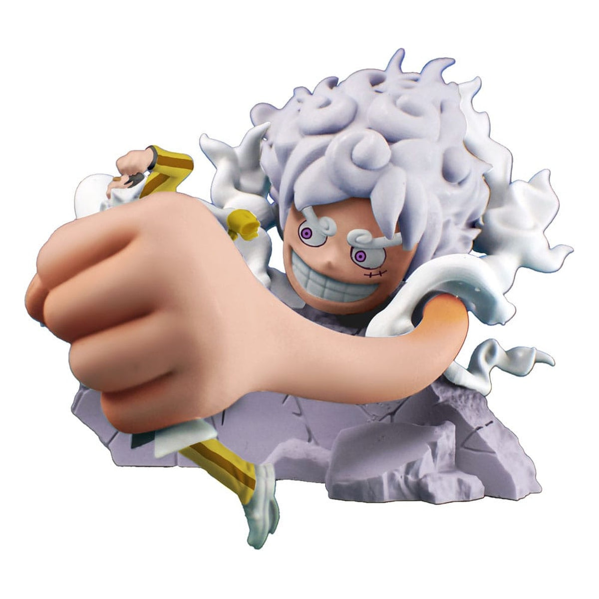 Produktbild One Piece Petitrama PVC Mini-Statue Logbox Re Birth Egghead Set 9 cm