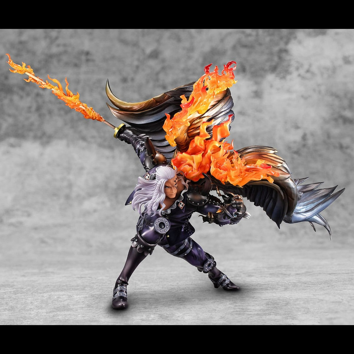 Produktbild One Piece Portrait Of Pirates WA-MAXIMUM PVC Statue Beasts Pirates All-Stars King 33 cm