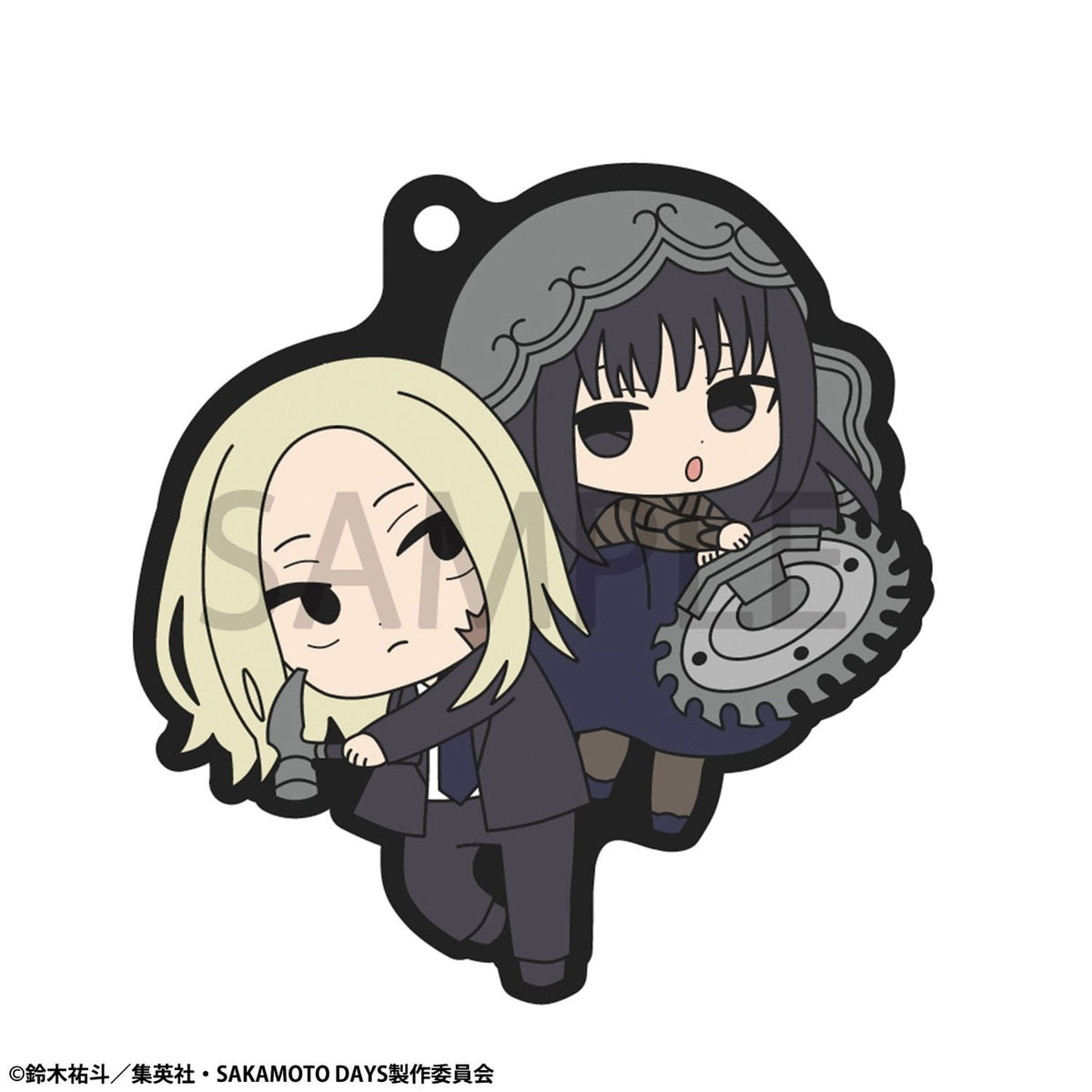Produktbild Sakamoto Days Rubber Mascot Buddycolle Gummi-Anhänger 7 cm Sortiment (6)