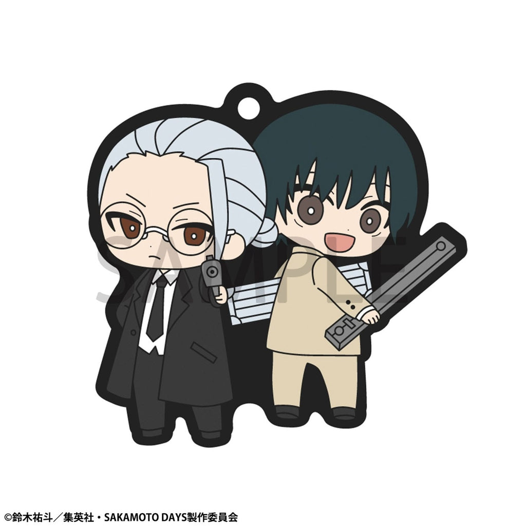 Produktbild Sakamoto Days Rubber Mascot Buddycolle Gummi-Anhänger 7 cm Sortiment (6)