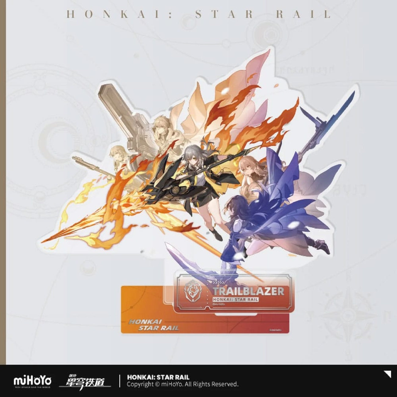 Produktbild Honkai: Star Rail Preservation of Path Series Acryl Figur Trailblazer Female 23 cm