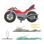 Produktbild Teenage Mutant Ninja Turtles Ultimates Fahrzeug Wave 14 Shell Cycle