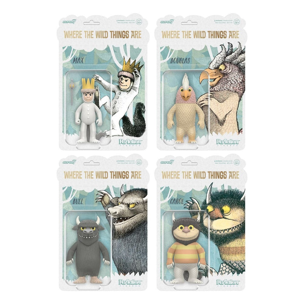 Produktbild Where The Wild Things Are ReAction Actionfigur Wave 01 Carol (Monster) 10 cm