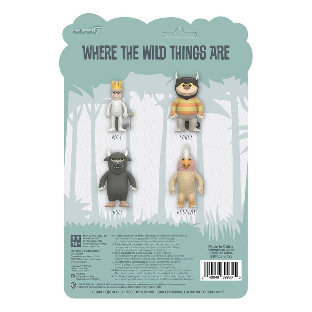 Produktbild Where The Wild Things Are ReAction Actionfigur Wave 01 Carol (Monster) 10 cm