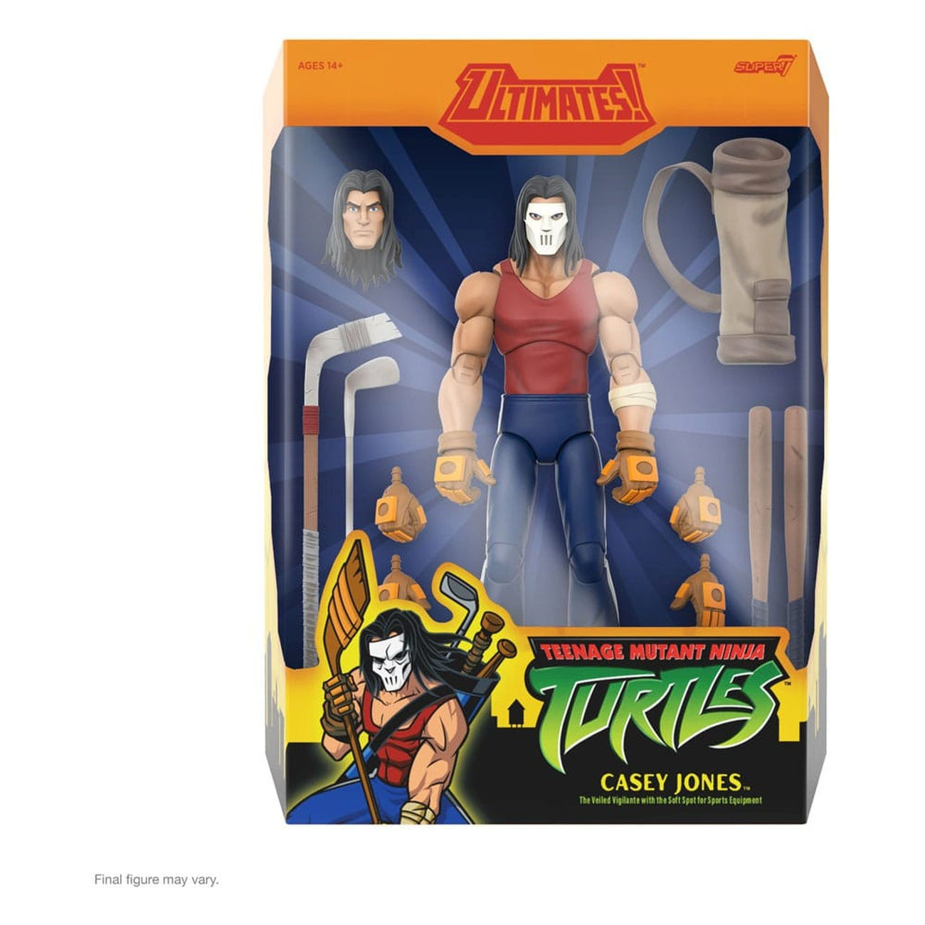Produktbild Teenage Mutant Ninja Turtles Ultimates Actionfigur Wave 13 Casey Jones 18 cm