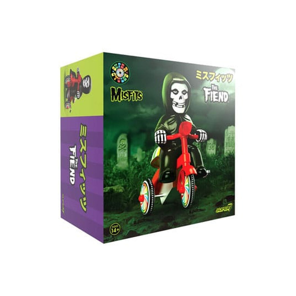 Produktbild Misfits Super Cycles Actionfigur Fiend (Black with Red Trike) 13 cm