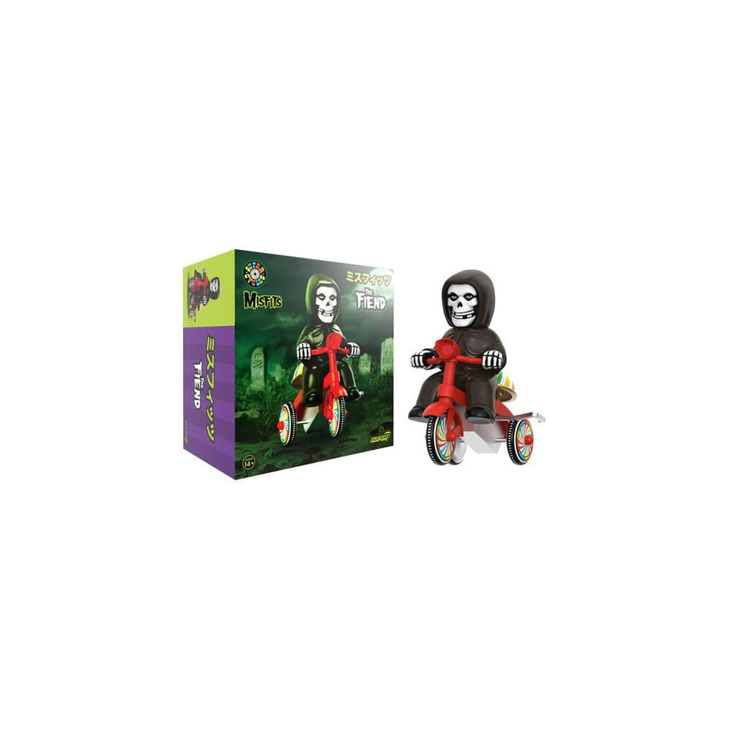 Produktbild Misfits Super Cycles Actionfigur Fiend (Black with Red Trike) 13 cm