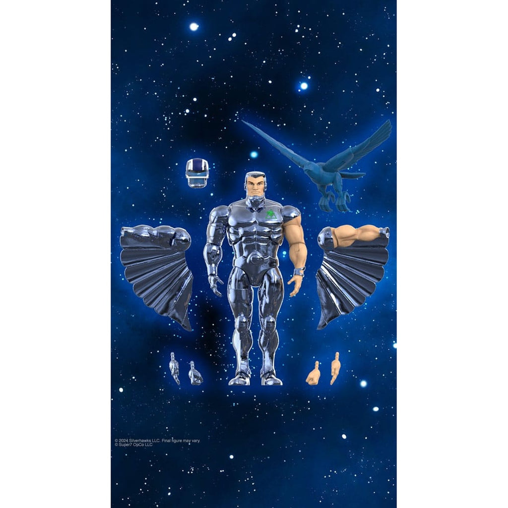 Produktbild SilverHawks Ultimates Actionfigur Steelwill (Toy Version Vac Metal) 18 cm