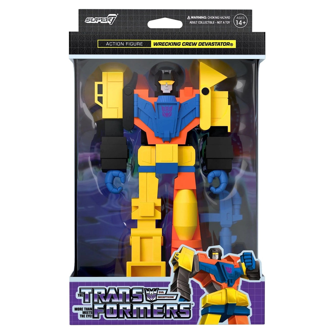 Produktbild Transformers ReAction Actionfigur Devastator 10 cm