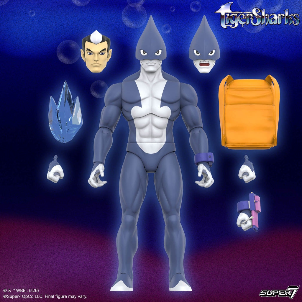 Produktbild TigerSharks Ultimates Wave 01 Actionfigur Mako (Hybrid) 18 cm