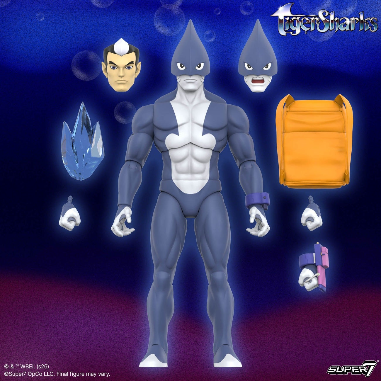Produktbild TigerSharks Ultimates Wave 01 Actionfigur Mako (Hybrid) 18 cm