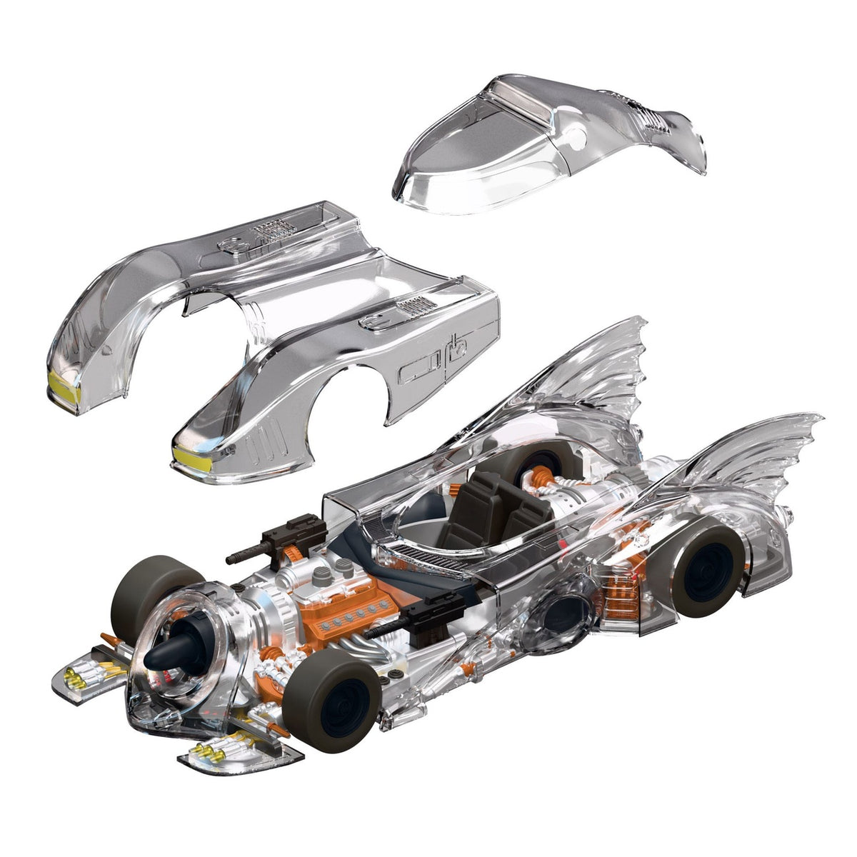 Produktbild Batman 1989 Super Cyborg Fahrzeug Batmobile 1989 (Clear) 35 cm