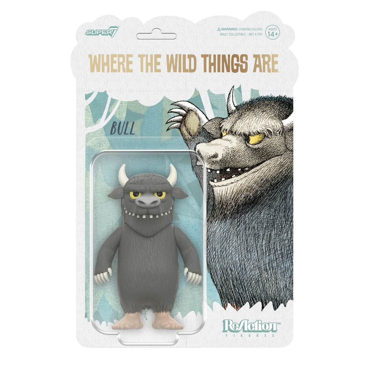 Produktbild Where The Wild Things Are ReAction Actionfigur Wave 01 Bull (Monster) 10 cm