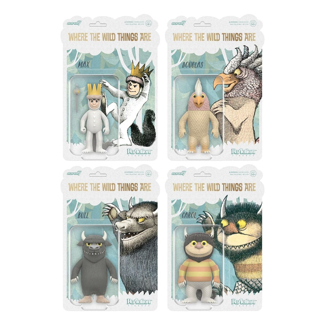 Produktbild Where The Wild Things Are ReAction Actionfigur Wave 01 Bull (Monster) 10 cm
