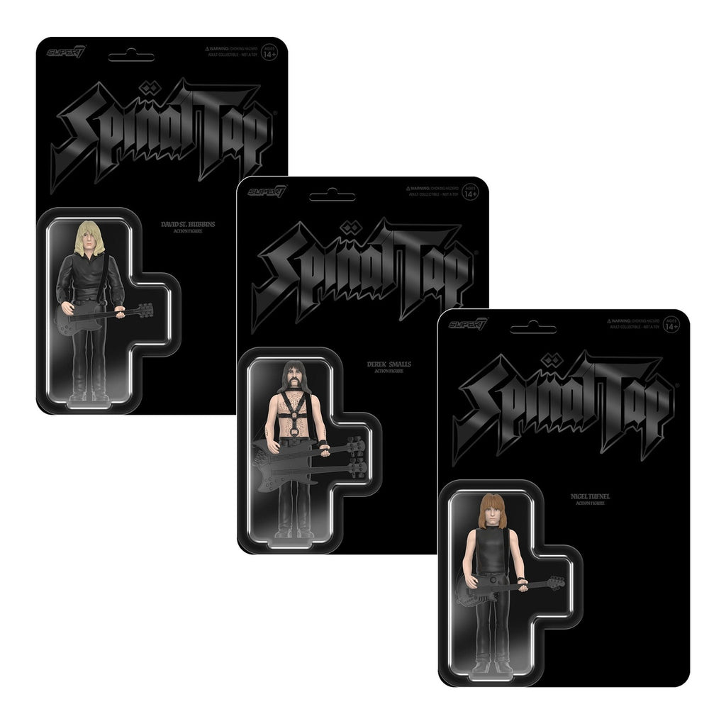 Produktbild Spinal Tap ReAction Actionfigur Wave 02 David St. Hubbins (None More Black) 10 cm