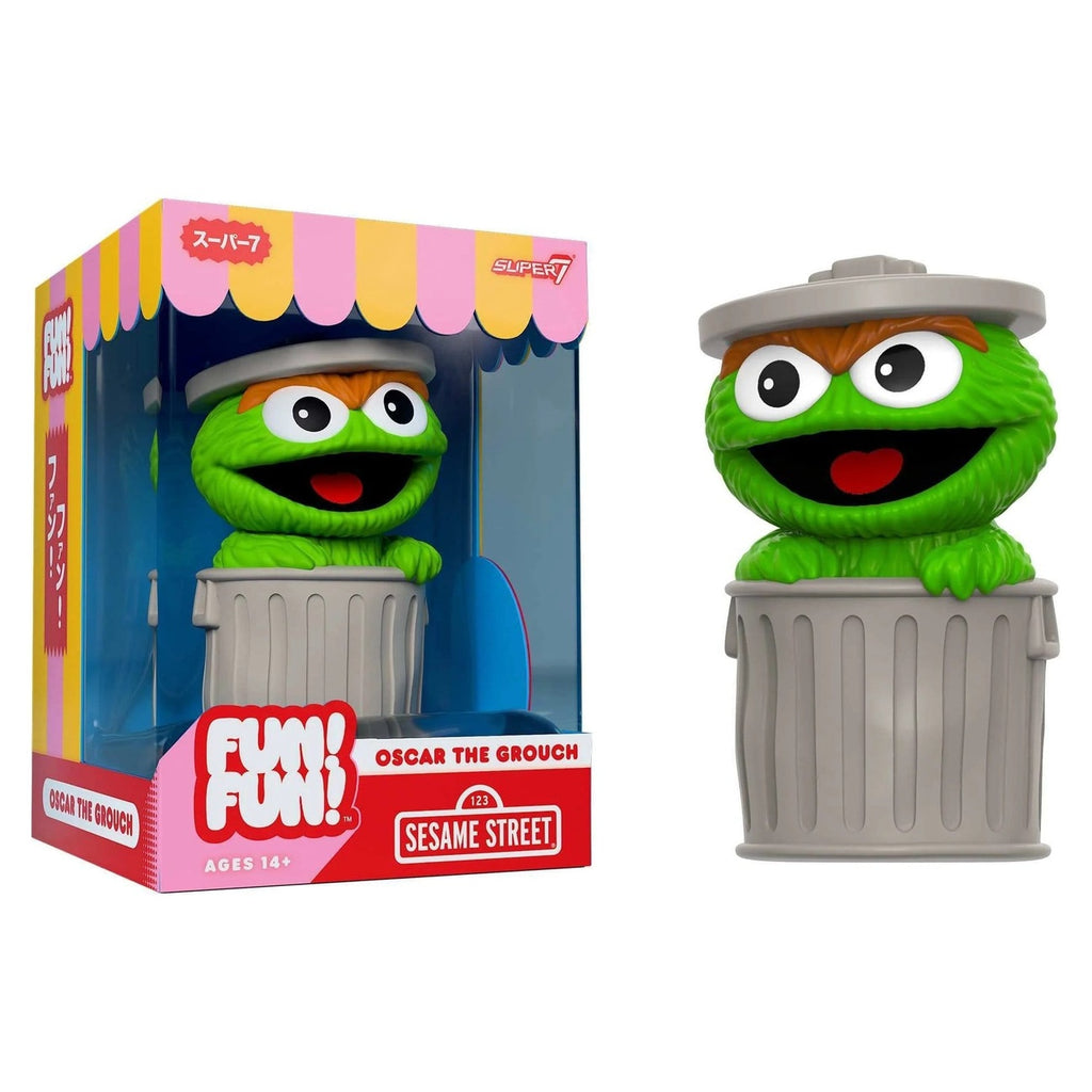 Produktbild Sesamstraße Fun! Fun! Minifigur Wave 01 - Oscar the Grouch 18 cm