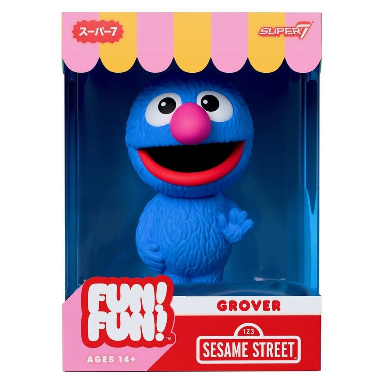 Produktbild Sesamstraße Fun! Fun! Wave 01 - Grover 18 cm