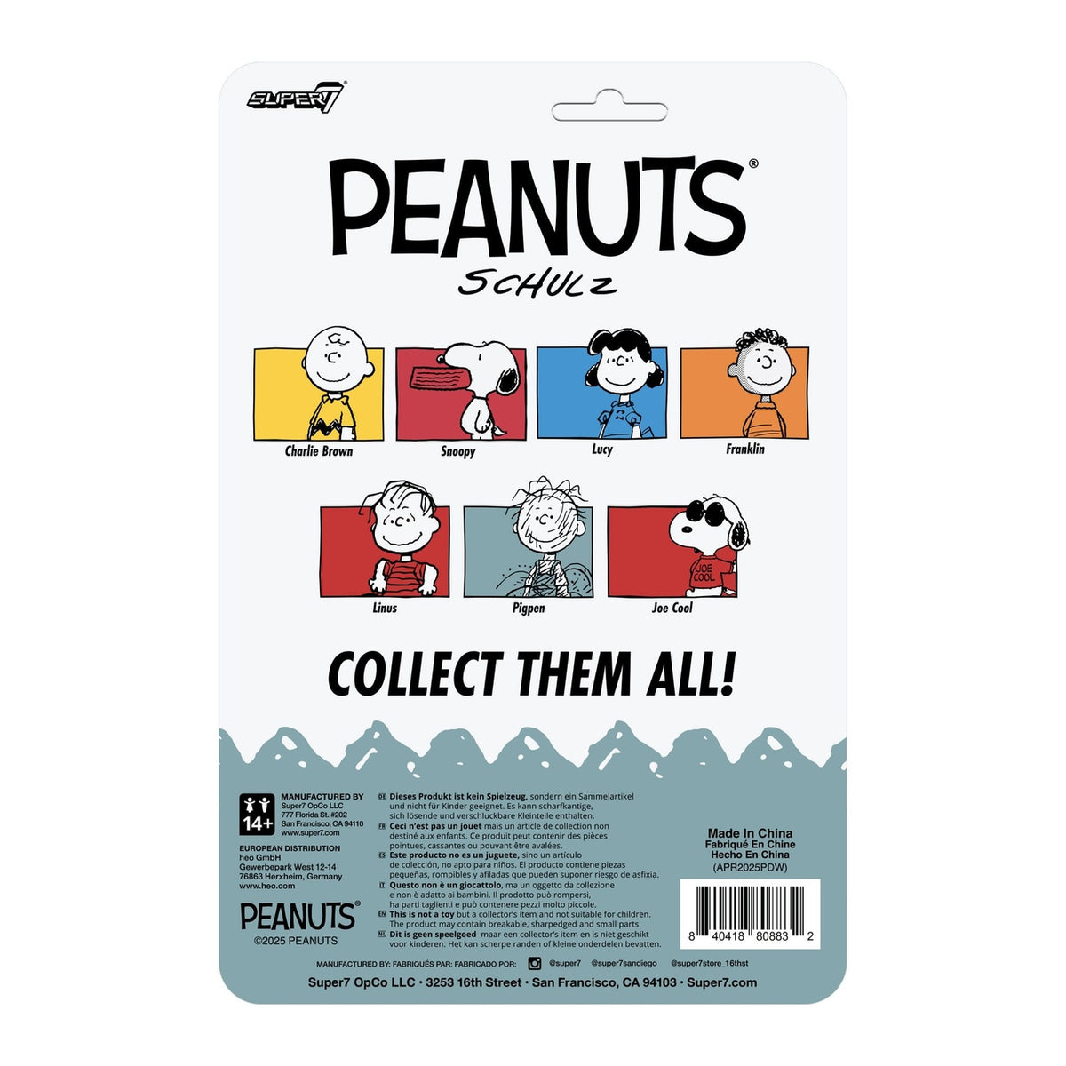 Produktbild Peanuts ReAction Actionfigur Wave 8 Pigpen 9 cm