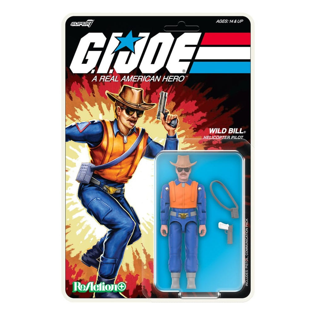 Produktbild GI Joe ReAction+ Actionfigur Wave 3 Wild Bill (Cartoon) 10 cm