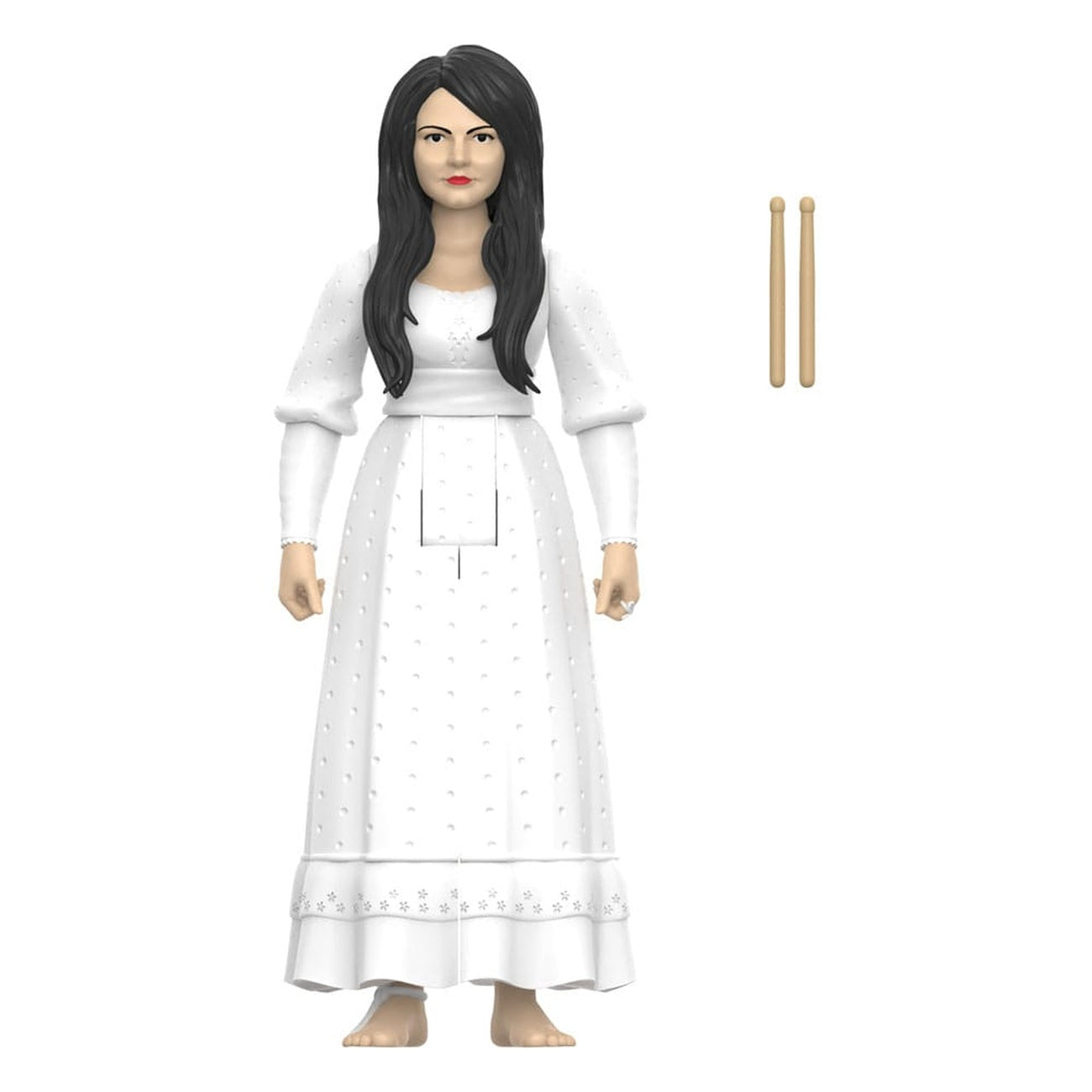 Produktbild The White Stripes ReAction Actionfiguren 2er-Pack Wave 02 The White Stripes (Elephant) 10 cm