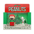 Produktbild Peanuts ReAction Actionfiguren 2er-Pack Charlie Brown and Snoopy (Caroling) 10 cm