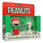 Produktbild Peanuts ReAction Actionfiguren 2er-Pack Charlie Brown and Snoopy (Caroling) 10 cm