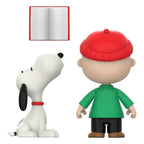 Produktbild Peanuts ReAction Actionfiguren 2er-Pack Charlie Brown and Snoopy (Caroling) 10 cm
