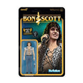 Produktbild Bon Scott ReAction Actionfigur Wave 02 Bon Scott (Leopard Print) 10 cm