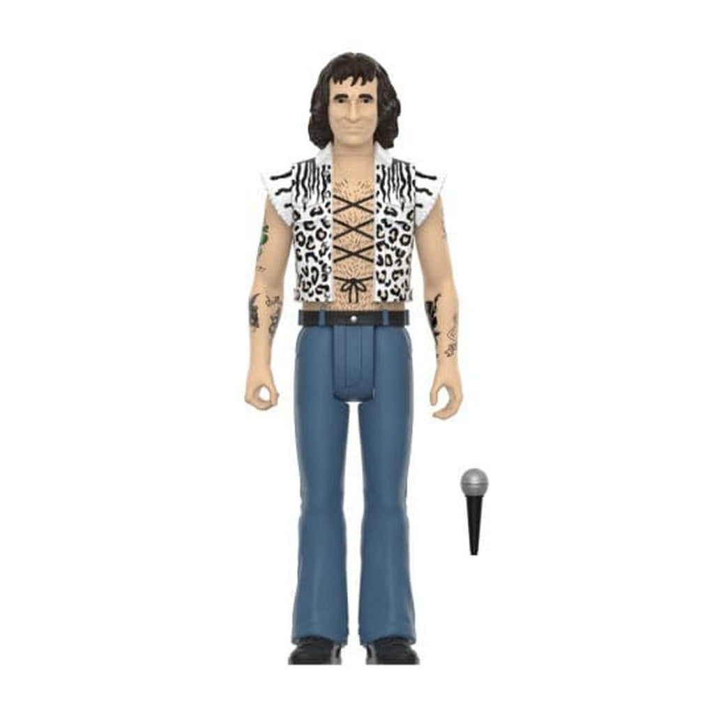 Produktbild Bon Scott ReAction Actionfigur Wave 02 Bon Scott (Leopard Print) 10 cm