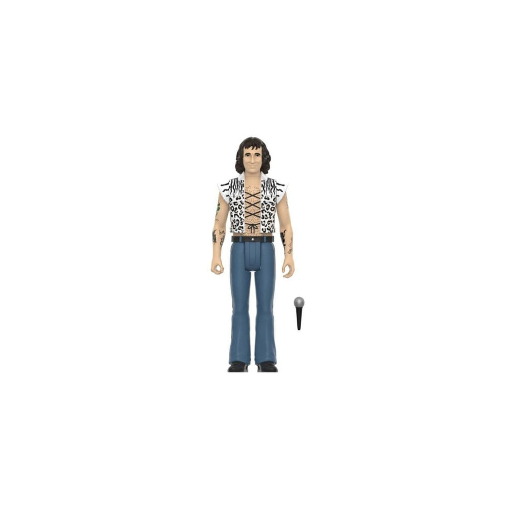 Produktbild Bon Scott ReAction Actionfigur Wave 02 Bon Scott (Leopard Print) 10 cm