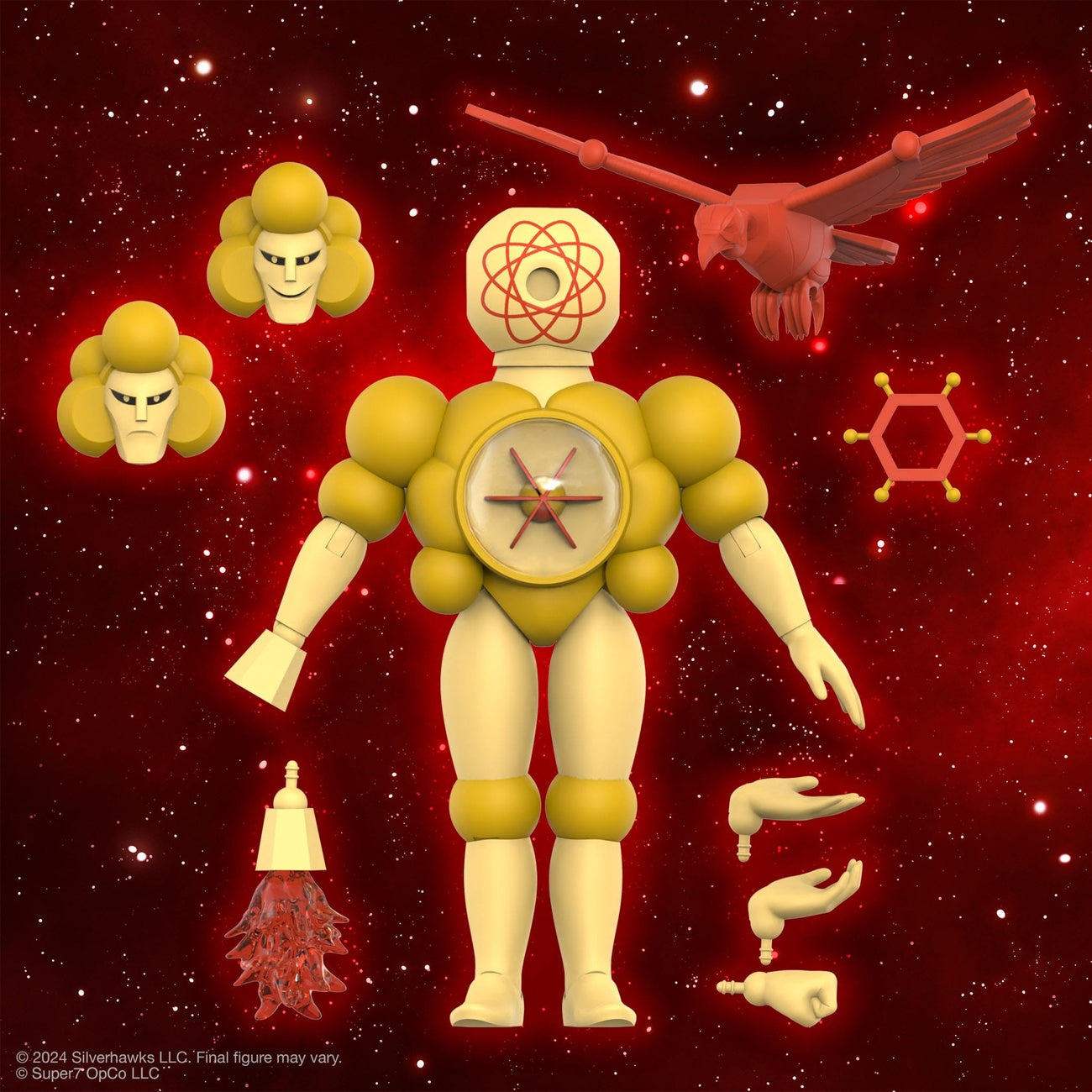 Produktbild SilverHawks Ultimates Actionfigur Mo-Lec-U-Lar (Toy Version) 18 cm