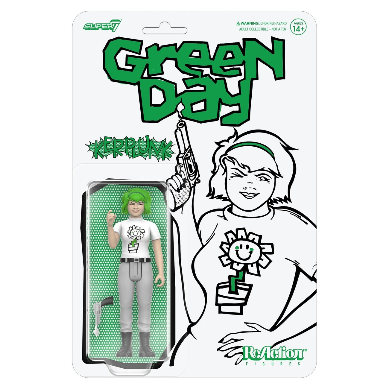 Produktbild Green Day ReAction Actionfigur Kerplunk Girl
