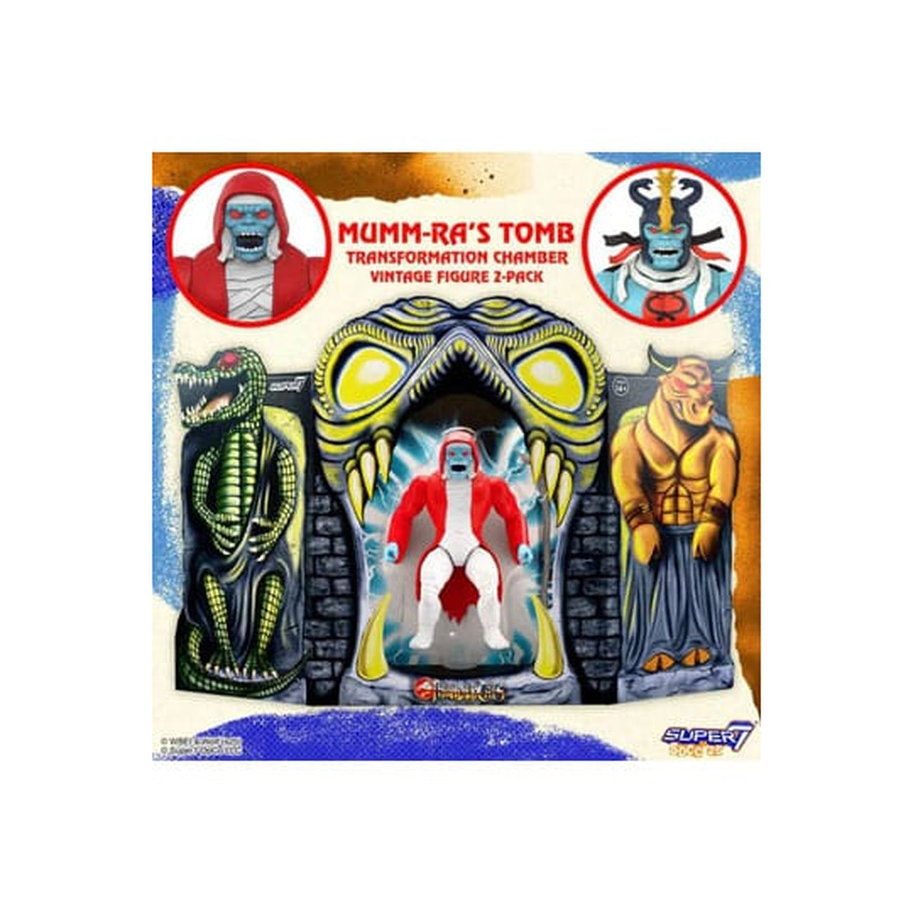 Produktbild Thundercats Vintage Collection Actionfiguren 2er-Pack Mumm-Ra's Tomb 14 cm