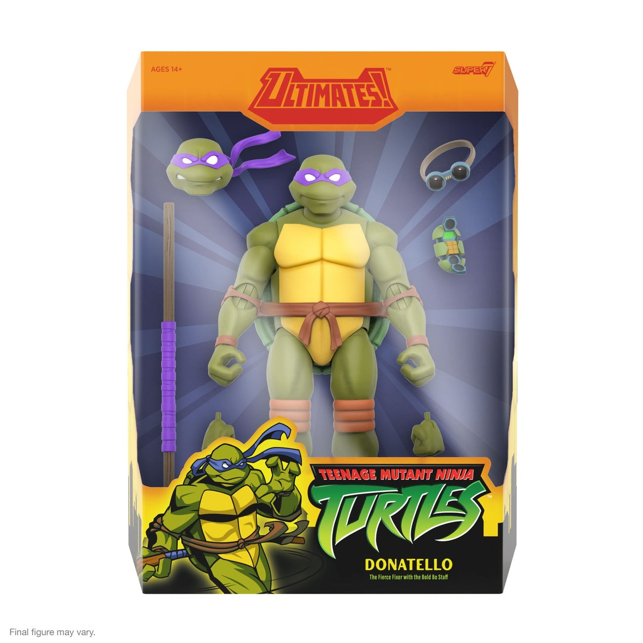Produktbild Teenage Mutant Ninja Turtles Ultimates Actionfigur Wave 12 Donatello 18 cm
