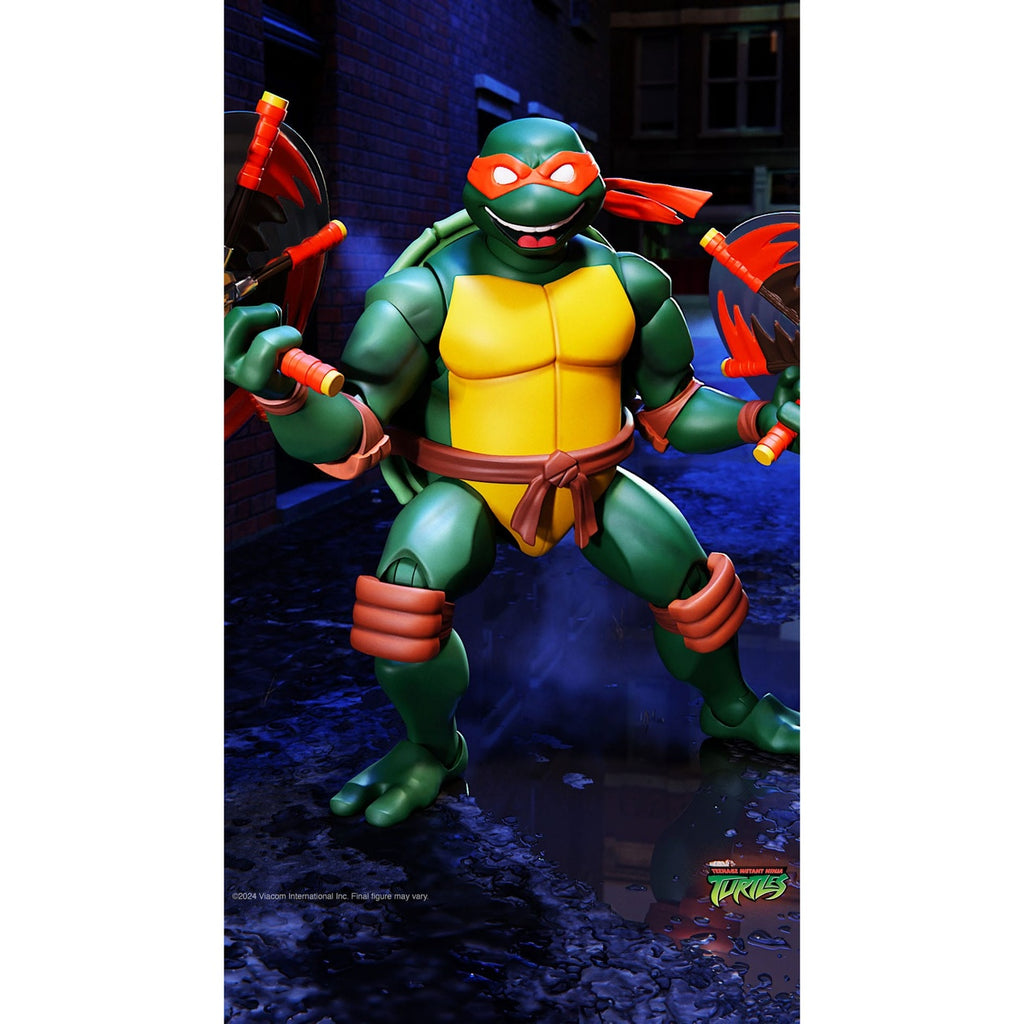 Produktbild Teenage Mutant Ninja Turtles Ultimates Actionfigur Wave 12 Michelangelo 18 cm