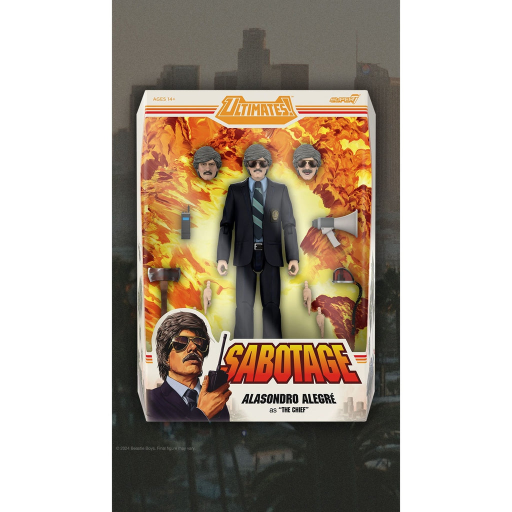 Produktbild Beastie Boys Ultimates Actionfigur Wave 1 Alasondro Alegre as "The Chief" 18 cm