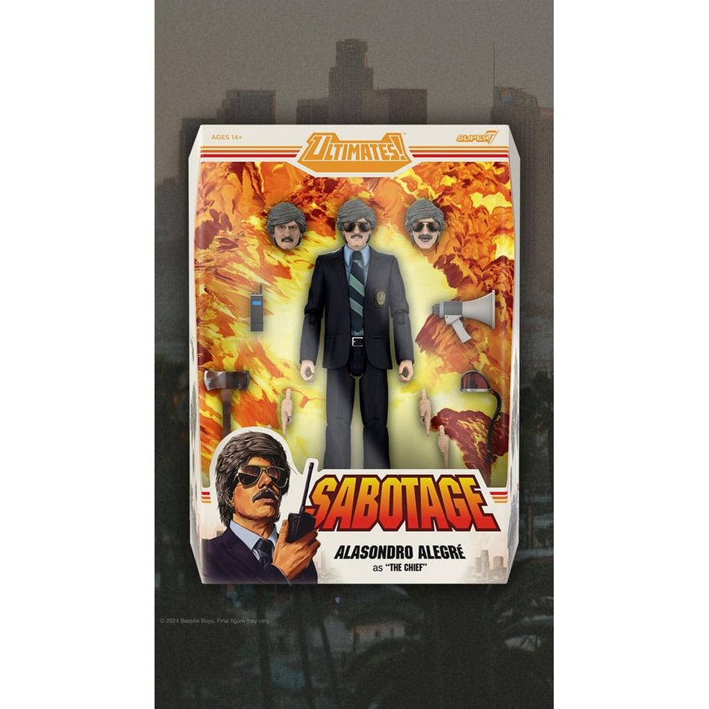 Produktbild Beastie Boys Ultimates Actionfigur Wave 1 Alasondro Alegre as "The Chief" 18 cm