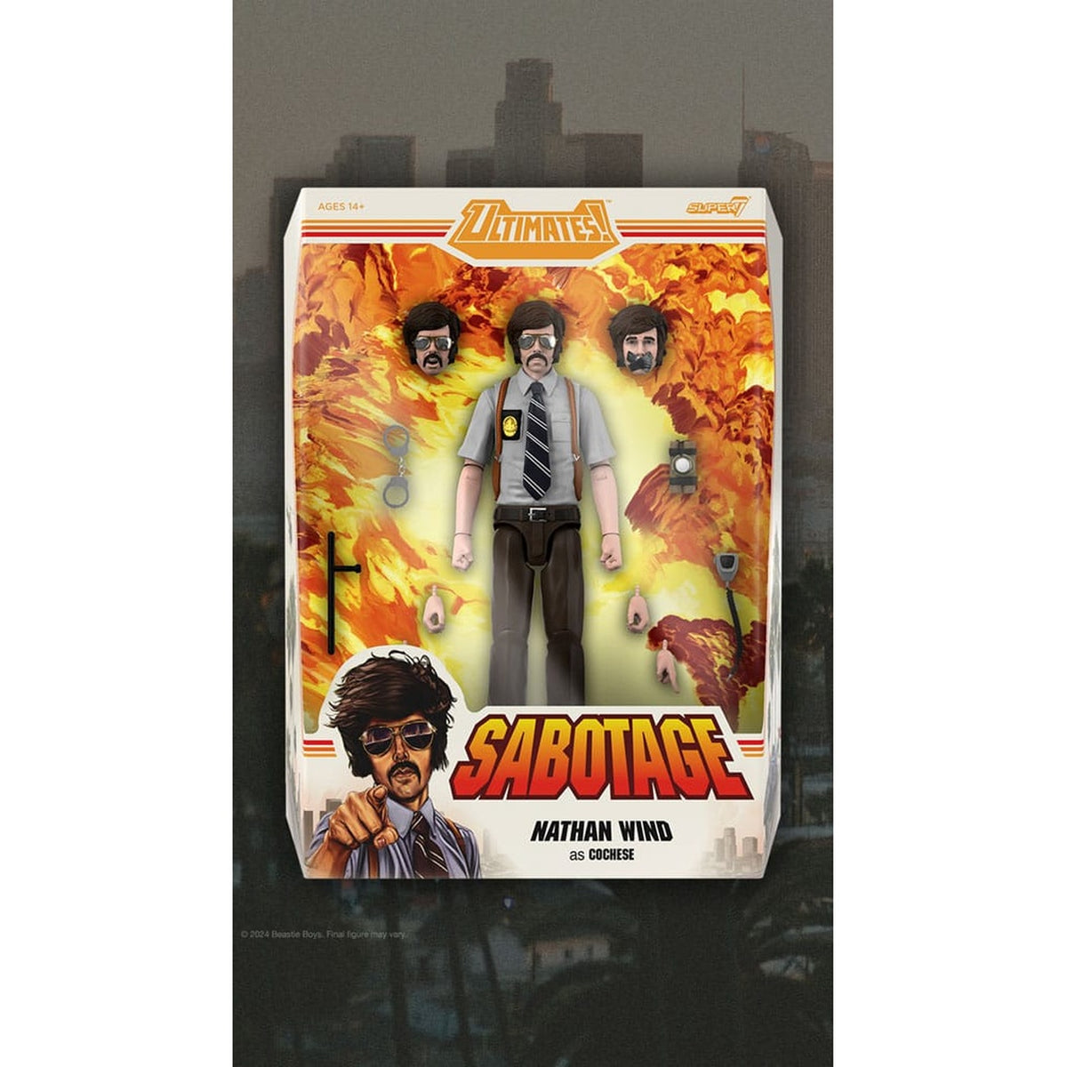 Produktbild Beastie Boys Ultimates Actionfigur Wave 1 Nathan Wind as "Cochese" 18 cm