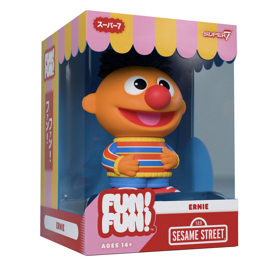Produktbild Sesamstraße FUN! FUN! Soft Vinyl Figur Wave 02 Ernie 13 cm