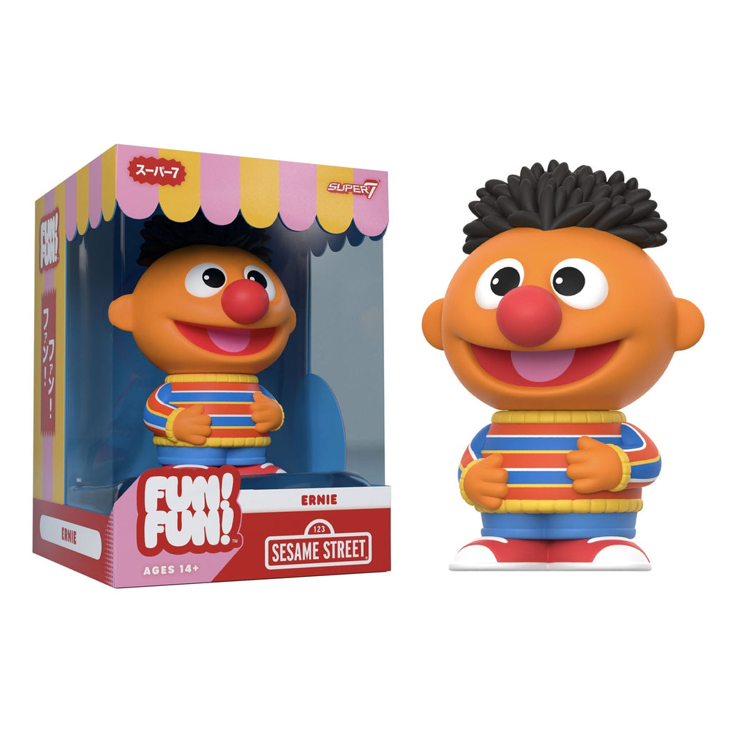 Produktbild Sesamstraße FUN! FUN! Soft Vinyl Figur Wave 02 Ernie 13 cm