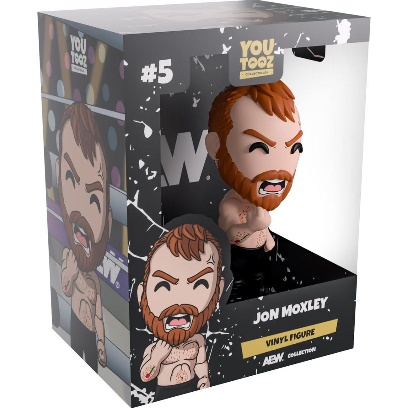 Produktbild All Elite Wrestling Vinyl Figur Jon Moxley 12 cm