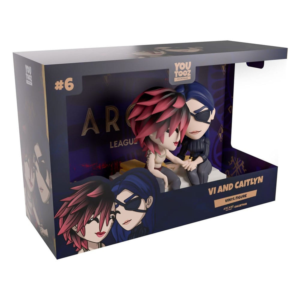 Produktbild Arcane Vinyl Figuren 2er-Pack Vi & Caitlyn 11 cm