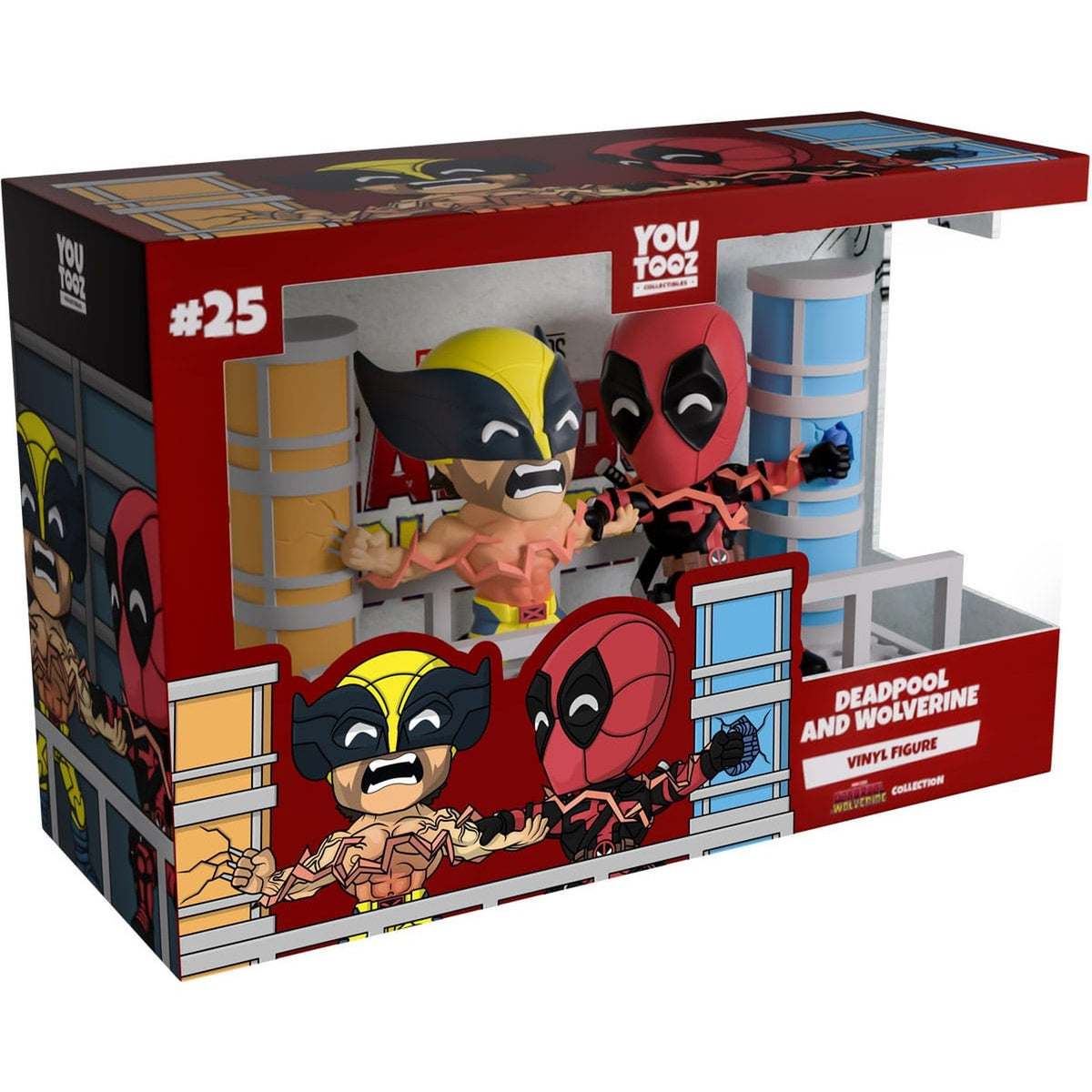 Produktbild Deadpool & Wolverine Vinyl Figur Deadpool & Wolverine 11 cm
