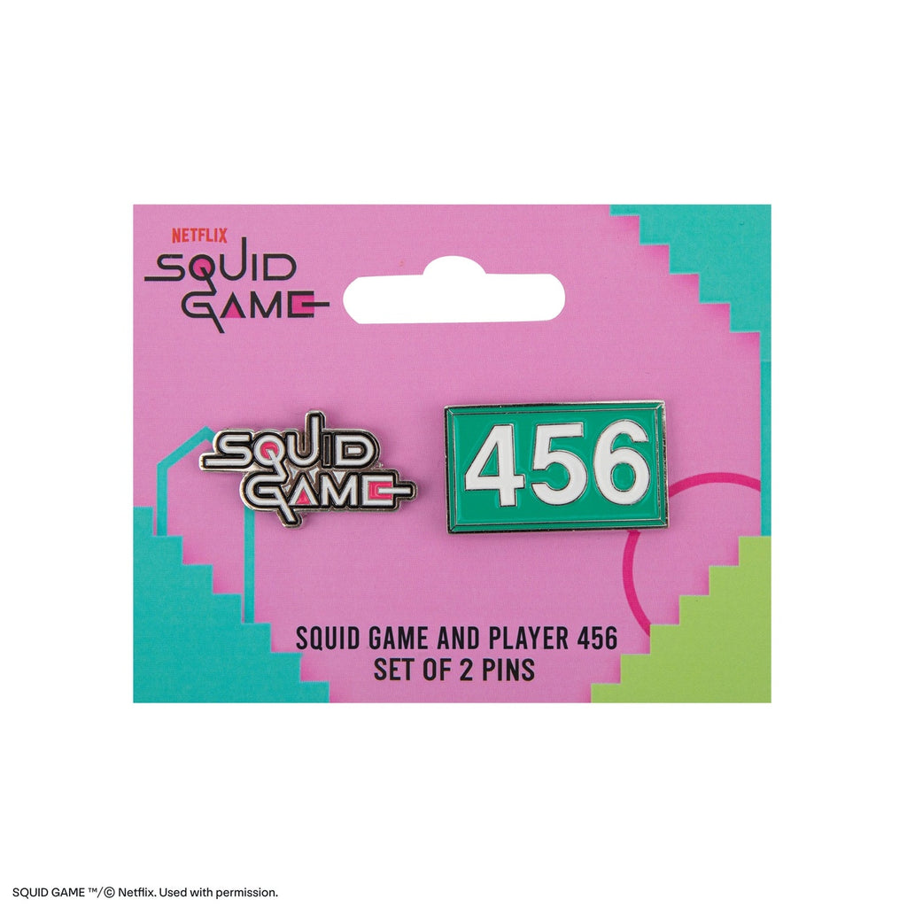Product image Squid Game Pins 2-Pack Squid Game & Player 456